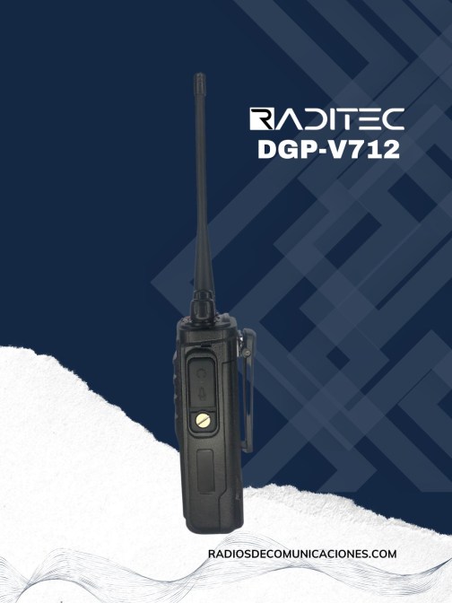 Radio de Comunicación - Raditec -DGP-V712